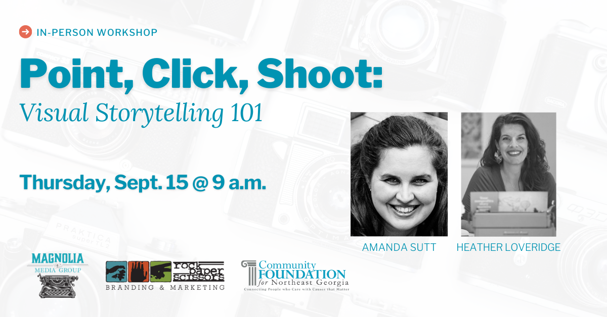 Point, Click, Shoot: Visual Storytelling 101